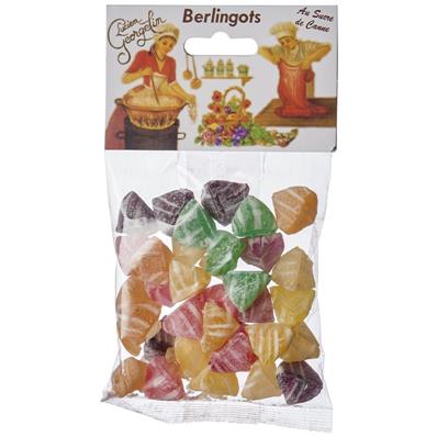 Bonbons berlingots au sucre de Canne 150 grs