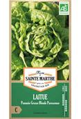 Laitue pommée grosse blonde paresseuse Bio sachet de 500 graines