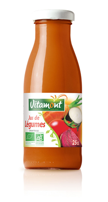 Bouteille pur jus de légumes 25 cl