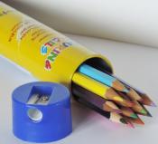 Boîte de 12 Crayons aux Couleurs Assorties