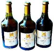 Coffret 3 Bouteilles Vin Jaune Arbois Années 2011 2012 2013