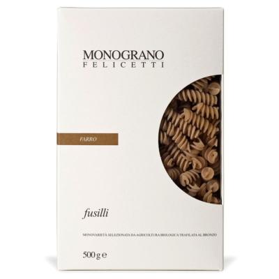 Pates Farro Fusilli Bio Paquet 500 Grs