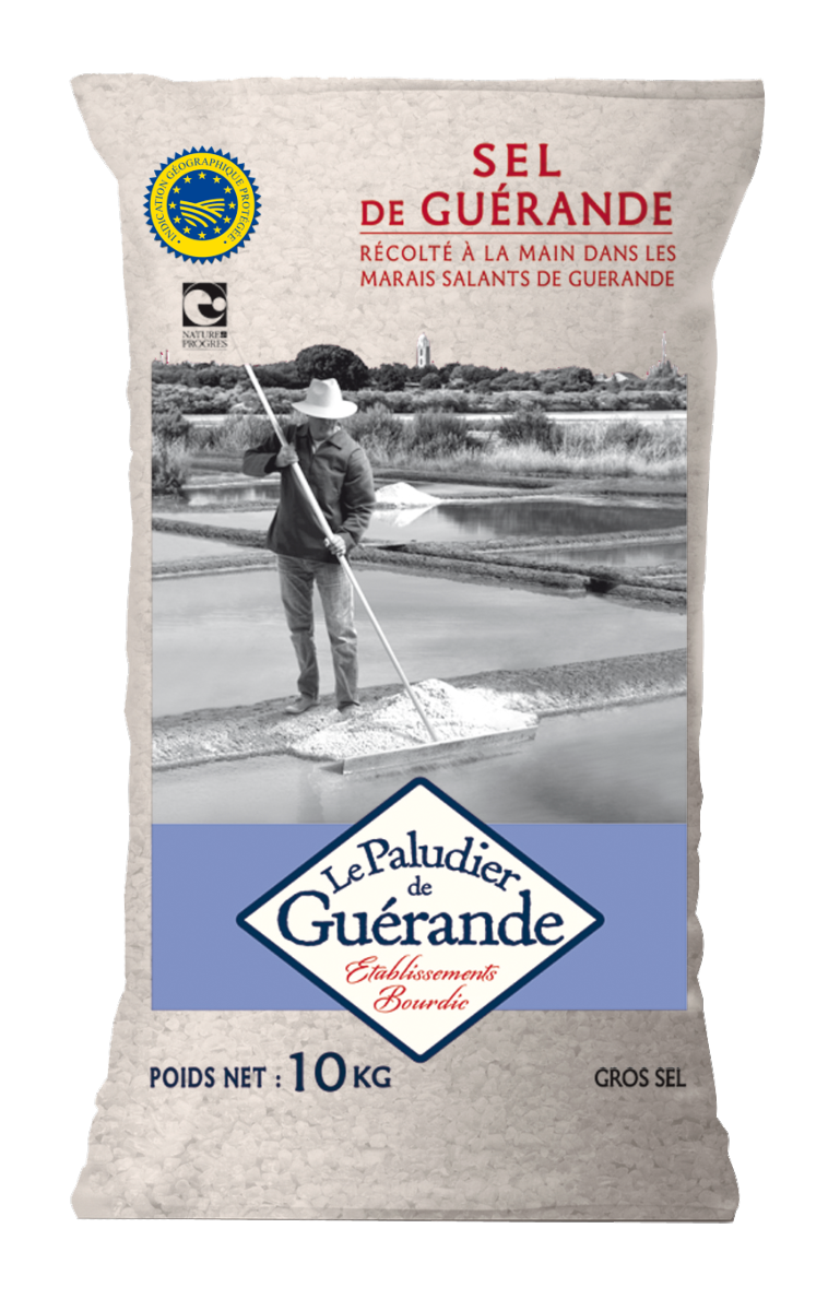 Gros sel de Guérande IGP Sac 1kg - LE NATURSEL