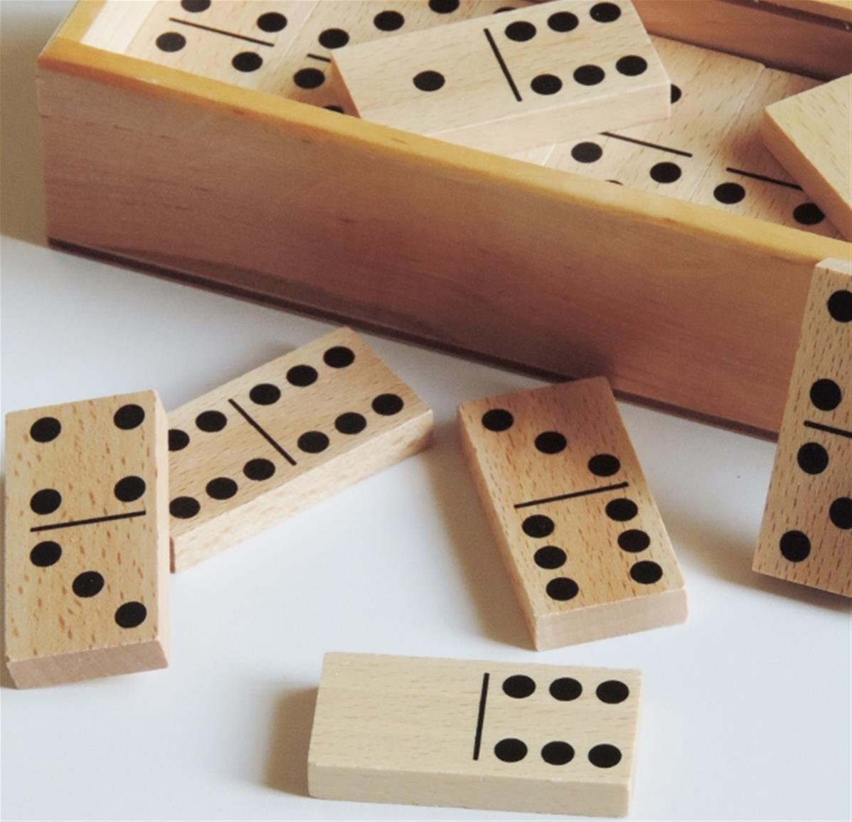 Dominos en bois - Artisan du Jura