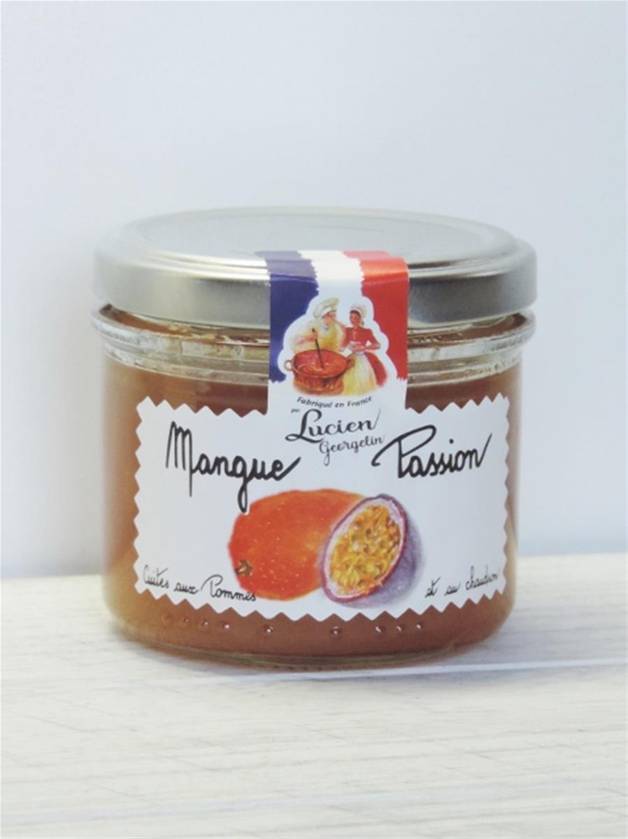 Confiture mangue fruits de la passion la Ruche des Passions