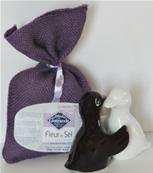 Salière poivrière & fleur de sel de Guérande 250 grs