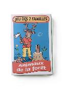 Etui Carton Jeu De Cartes 7 Familles Animaux De La Forêt
