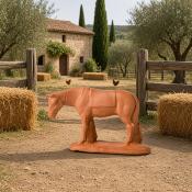 Santon le Cheval en Argile à Peindre