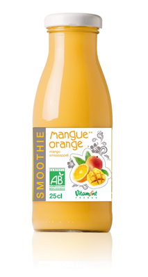 Smoothie mangue et orange 25 cl