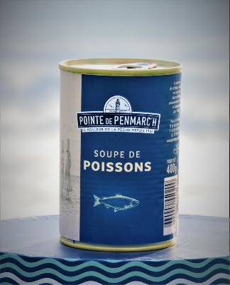 Soupe de poisson en boîte 400 grs