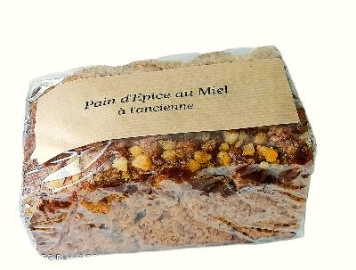 Pain d'Epices Au Miel à l'Ancienne 500 Grs