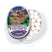 Boîte ovale bonbons cassis de Flavigny 50 grs