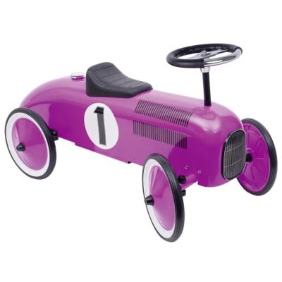 Porteur Enfant Voiture de Course Coloris Violet