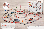 Circuit De Construction De Routes 135 Eléments En Bois