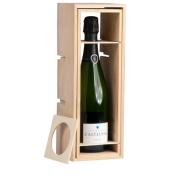 Coffret Bois 1 Bouteille à Glissière