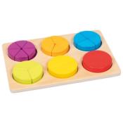 Jeu Educatif En Bois Les Fractions