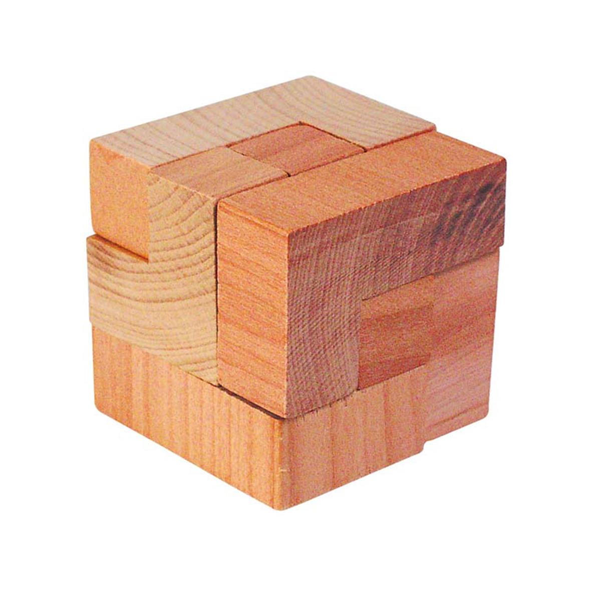 Casse-tête puzzle en bois le cube magique Goll&Kie - origine - importation  UE - La Ruche des