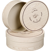 Coffret rond carton la bote  fromages