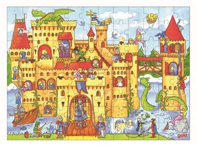 Puzzle bois le château fantastique 96 pièces