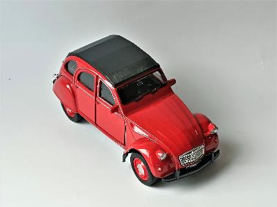 Citroen 2CV Modèle 1979 en Métal