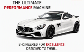Voiture Miniature Mercedes Benz AMG GT R Blanche
